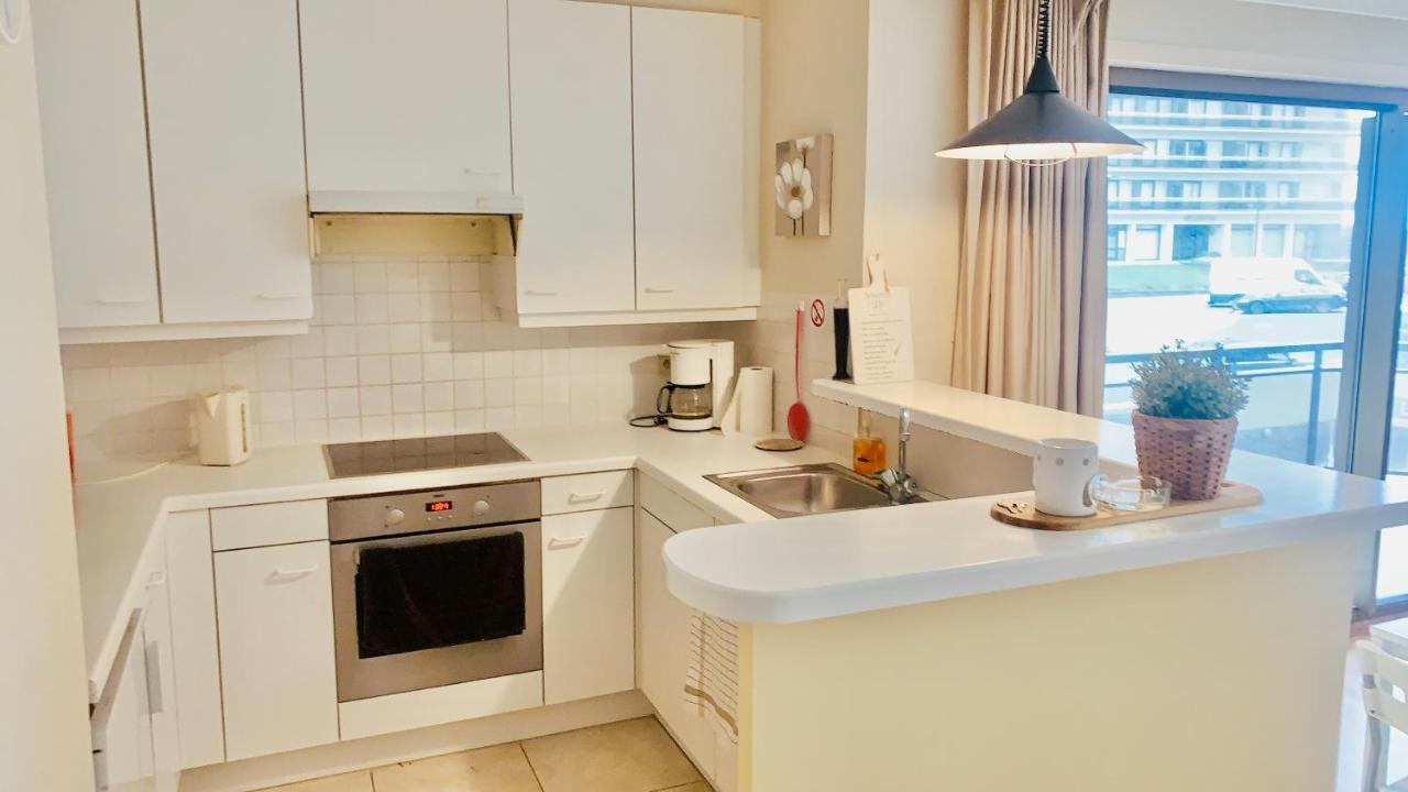 Ruim, Lichtrijk Appartement Met Groot Terras Uitstekend Gelegen In De Panne Exterior photo